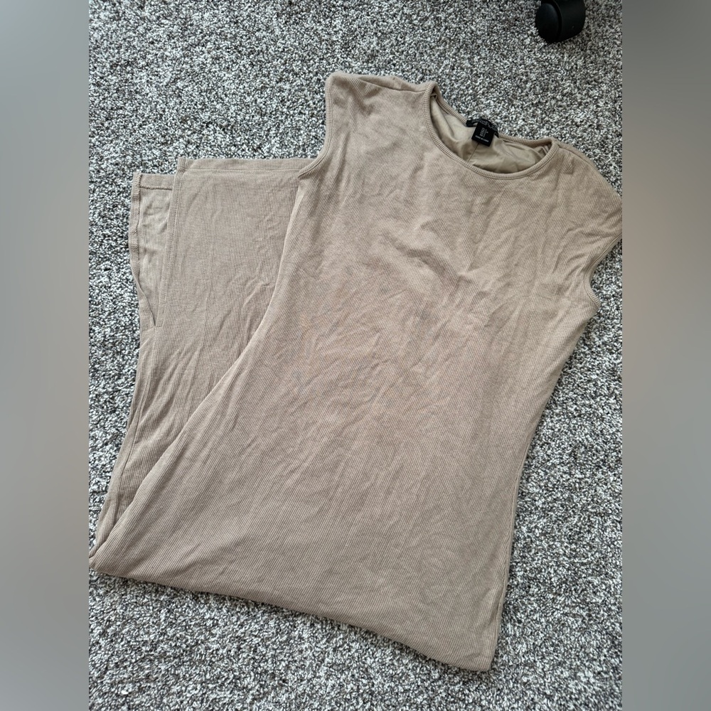 Rachel Zoe Beige Midi Dress